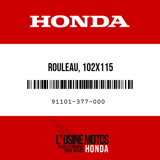 image de 91101-377-000 ROULEAU, 102X115