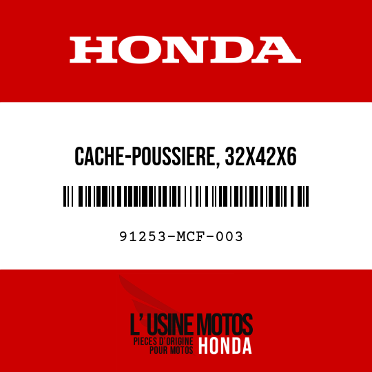image de 91253-MCF-003 CACHE-POUSSIERE, 32X42X6