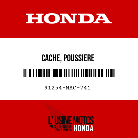 image de 91254-MAC-741 CACHE, POUSSIERE