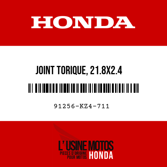 image de 91256-KZ4-711 JOINT TORIQUE, 21.8X2.4