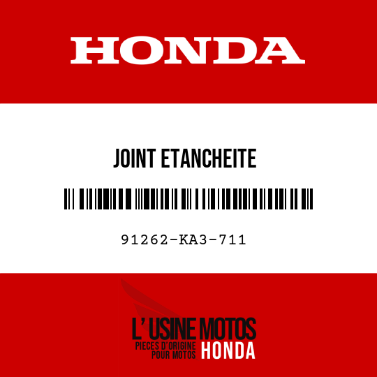image de 91262-KA3-711 JOINT ETANCHEITE