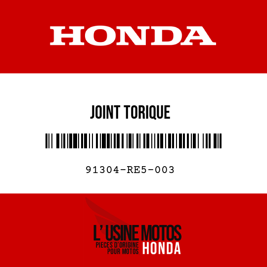 image de 91304-RE5-003 JOINT TORIQUE