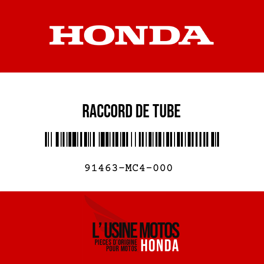 image de 91463-MC4-000 RACCORD DE TUBE