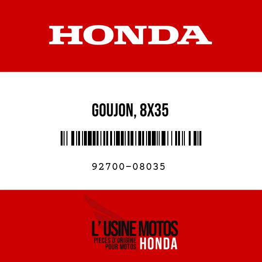 image de 92700-08035 GOUJON, 8X35