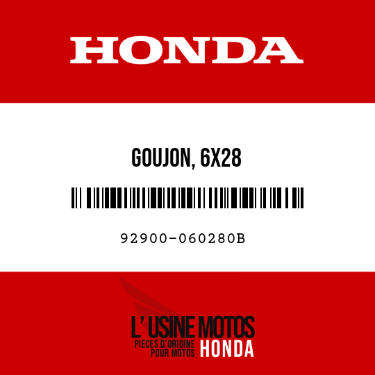image de 92900-060280B GOUJON, 6X28