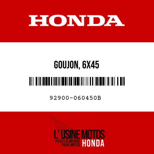 image de 92900-060450B GOUJON, 6X45