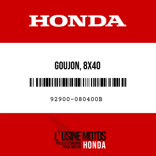 image de 92900-080400B GOUJON, 8X40