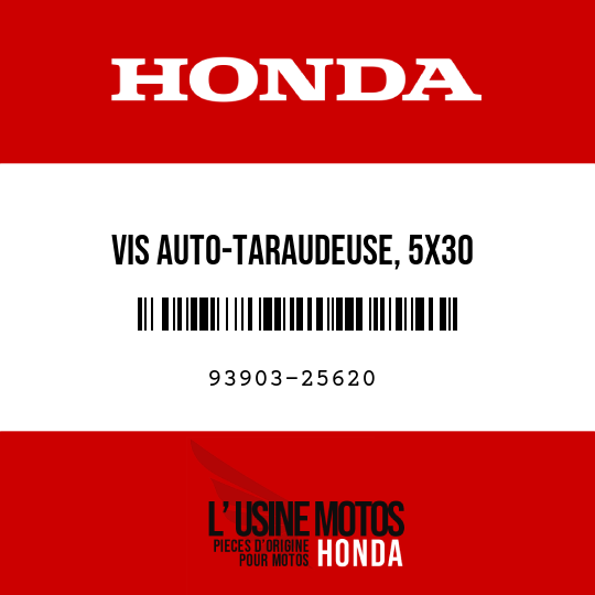 image de 93903-25620 VIS AUTO-TARAUDEUSE, 5X30
