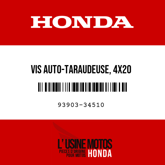 image de 93903-34510 VIS AUTO-TARAUDEUSE, 4X20