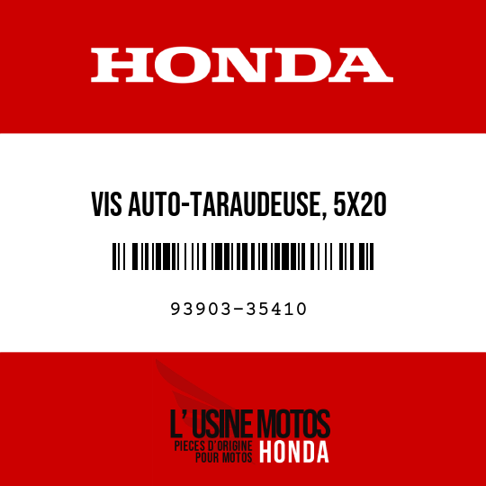 image de 93903-35410 VIS AUTO-TARAUDEUSE, 5X20
