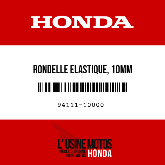 image de 94111-10000 RONDELLE ELASTIQUE, 10MM