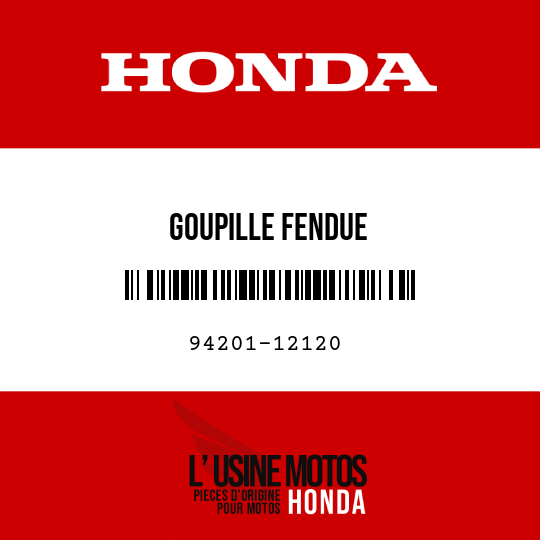 image de 94201-12120 GOUPILLE FENDUE