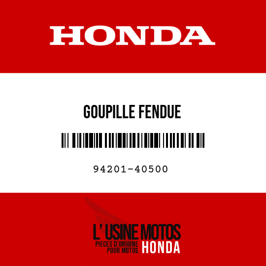 image de 94201-40500 GOUPILLE FENDUE