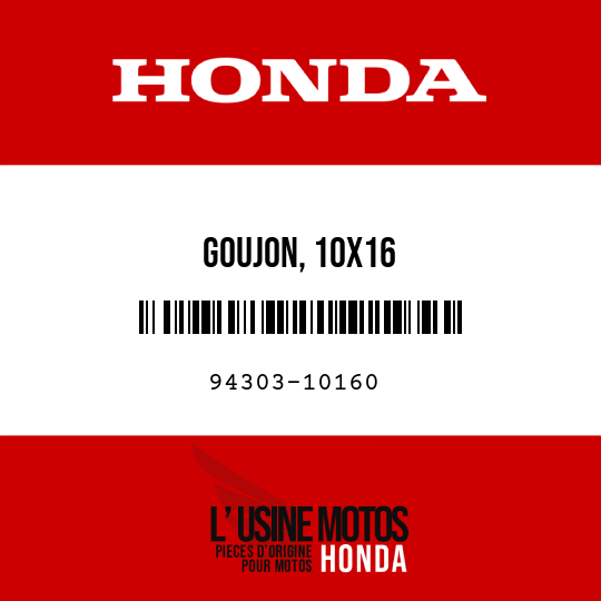 image de 94303-10160 GOUJON, 10X16