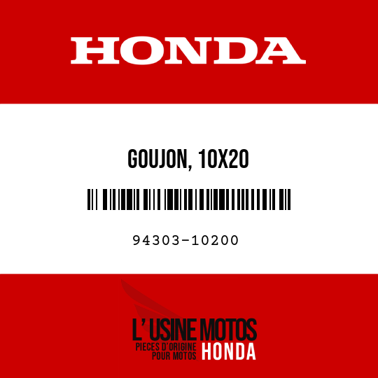 image de 94303-10200 GOUJON, 10X20