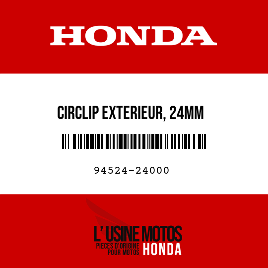 image de 94524-24000 CIRCLIP EXTERIEUR, 24MM