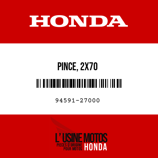 image de 94591-27000 PINCE, 2X70