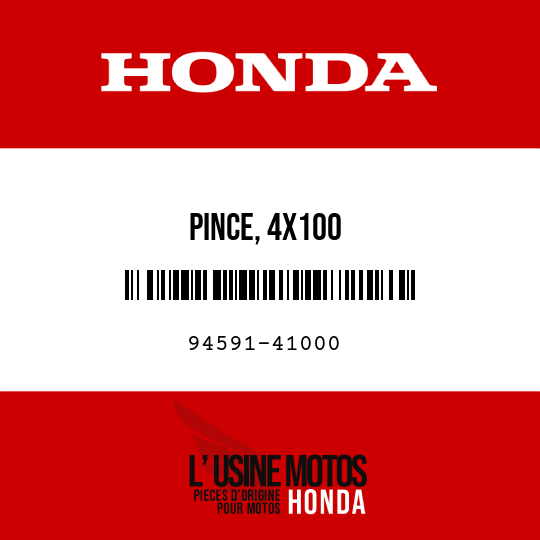 image de 94591-41000 PINCE, 4X100
