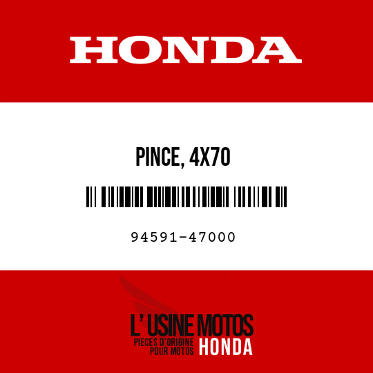 image de 94591-47000 PINCE, 4X70