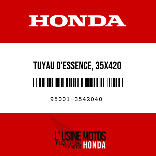image de 95001-3542040 TUYAU D'ESSENCE, 35X420 (95001-35001-60M)