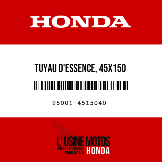image de 95001-4515040 TUYAU D'ESSENCE, 45X150 (95001-45001-60M)