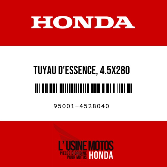 image de 95001-4528040 TUYAU D'ESSENCE, 4.5X280 (95001-45001-60M)