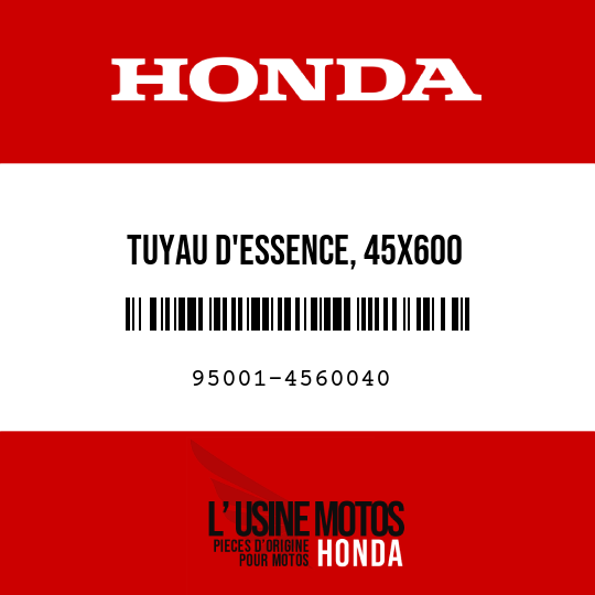 image de 95001-4560040 TUYAU D'ESSENCE, 45X600 (95001-45001-60M)