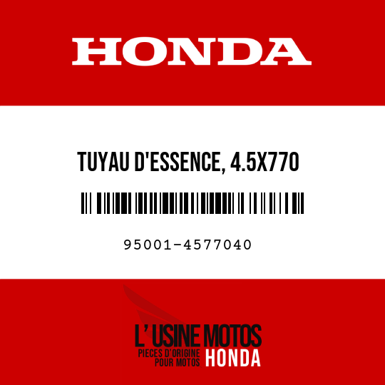image de 95001-4577040 TUYAU D'ESSENCE, 4.5X770 (95001-45001-60M)
