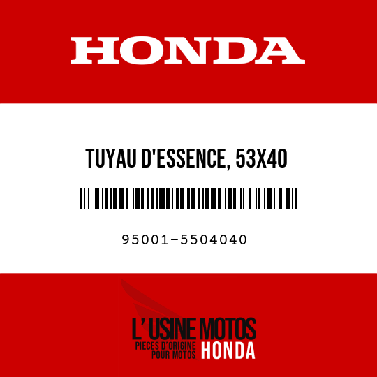 image de 95001-5504040 TUYAU D'ESSENCE, 53X40 (95001-55001-60M)