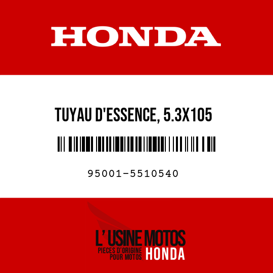 image de 95001-5510540 TUYAU D'ESSENCE, 5.3X105 (95001-55001-60M)