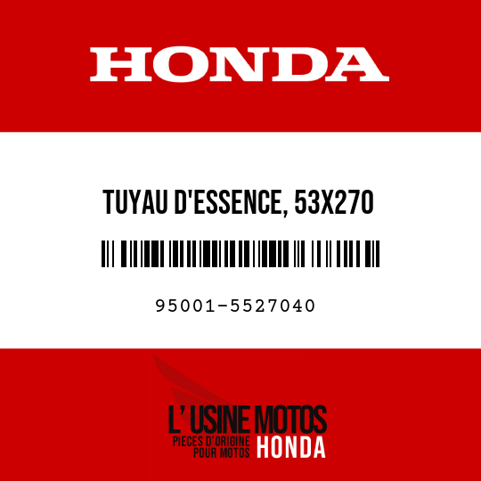 image de 95001-5527040 TUYAU D'ESSENCE, 53X270