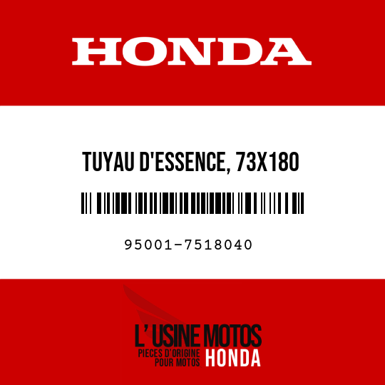 image de 95001-7518040 TUYAU D'ESSENCE, 73X180 (95001-75001-60M)