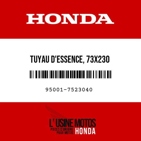 image de 95001-7523040 TUYAU D'ESSENCE, 73X230 (95001-75001-60M)