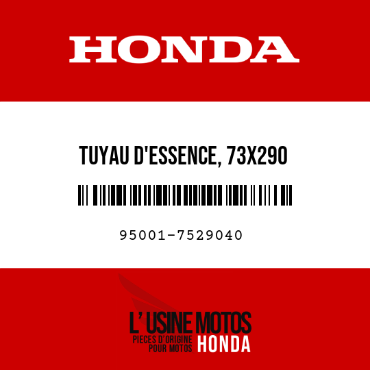 image de 95001-7529040 TUYAU D'ESSENCE, 73X290 (95001-75001-60M)