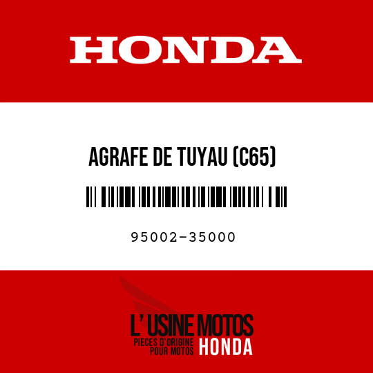 image de 95002-35000 AGRAFE DE TUYAU (C65)