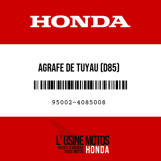 image de 95002-4085008 AGRAFE DE TUYAU (D85)