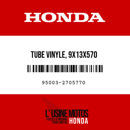 image de 95003-2705770 TUBE VINYLE, 9X13X570