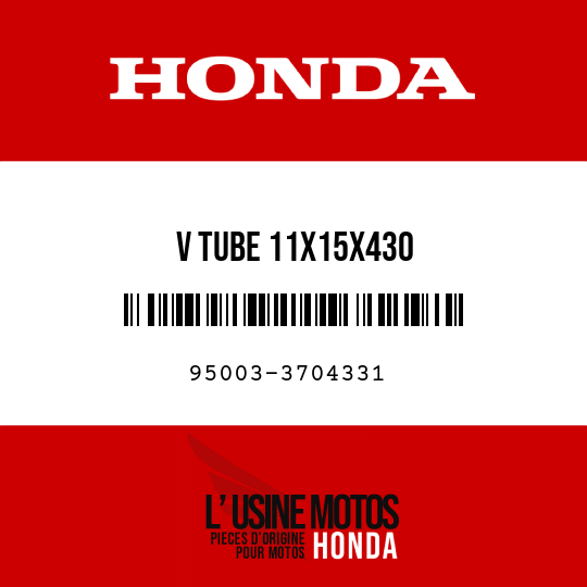 image de 95003-3704331 V TUBE 11X15X430