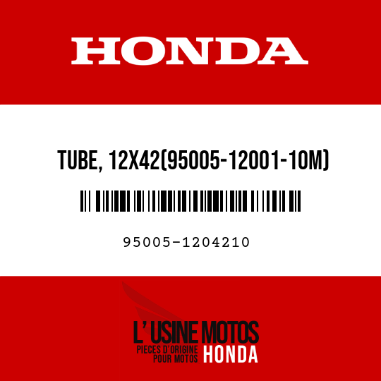 image de 95005-1204210 TUBE, 12X42(95005-12001-10M)