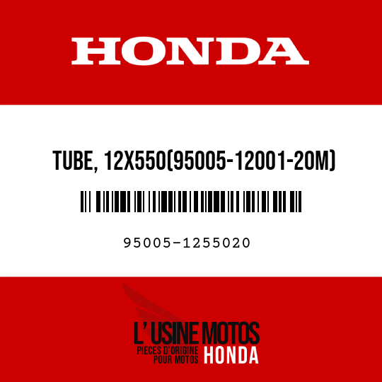 image de 95005-1255020 TUBE, 12X550(95005-12001-20M)
