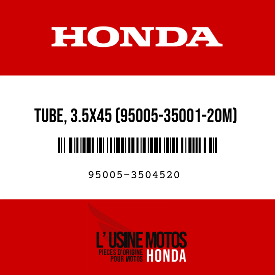 image de 95005-3504520 TUBE, 3.5X45 (95005-35001-20M)
