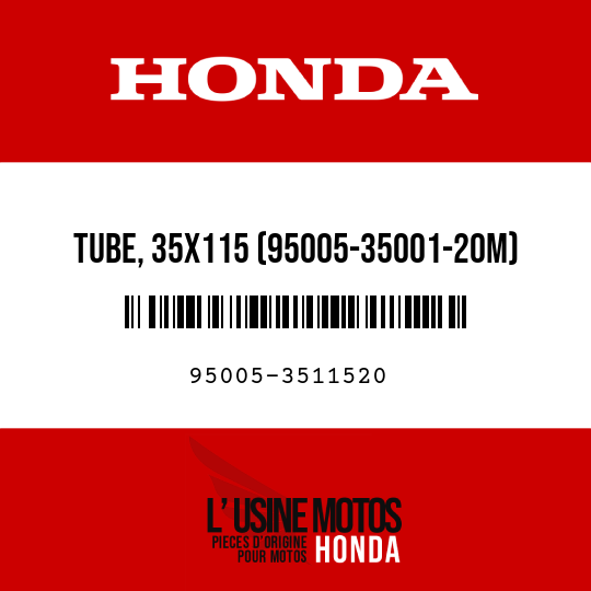 image de 95005-3511520 TUBE, 35X115 (95005-35001-20M)