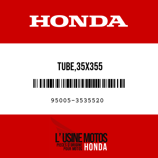 image de 95005-3535520 TUBE,35X355