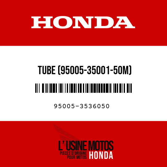 image de 95005-3536050 TUBE (95005-35001-50M)