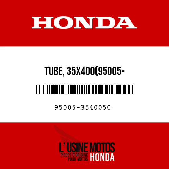 image de 95005-3540050 TUBE, 35X400(95005-
