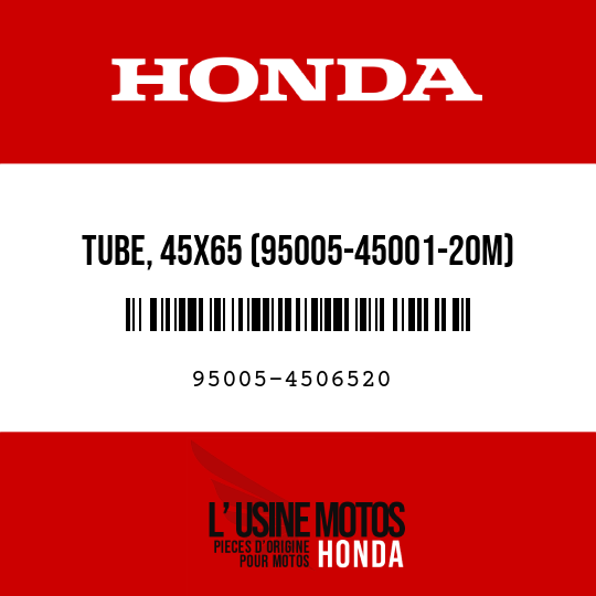 image de 95005-4506520 TUBE, 45X65 (95005-45001-20M)