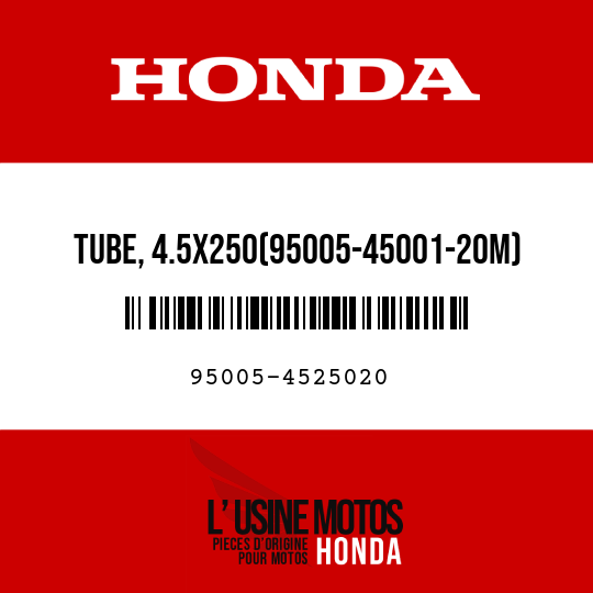 image de 95005-4525020 TUBE, 4.5X250(95005-45001-20M)