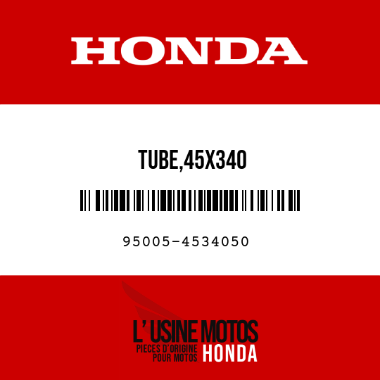 image de 95005-4534050 TUBE,45X340