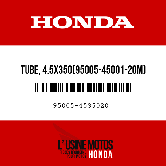 image de 95005-4535020 TUBE, 4.5X350(95005-45001-20M)