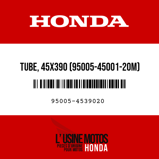 image de 95005-4539020 TUBE, 45X390 (95005-45001-20M)